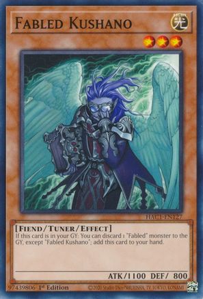 Image of Fabled Kushano [HAC1-EN127] Common