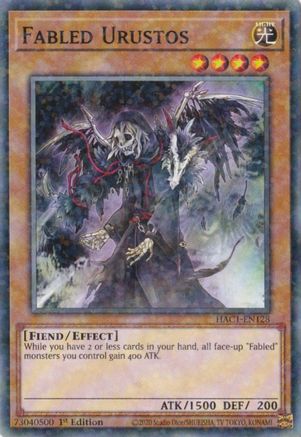 Image of Fabled Urustos (Duel Terminal) [HAC1-EN128] Parallel Rare