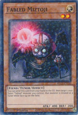 Image of Fabled Miztoji (Duel Terminal) [HAC1-EN132] Parallel Rare