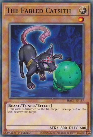 Image of The Fabled Catsith [HAC1-EN137] Common
