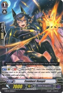 Image of Combust Vampir (G-BT07/090EN) [Glorious Bravery of Radiant Sword]