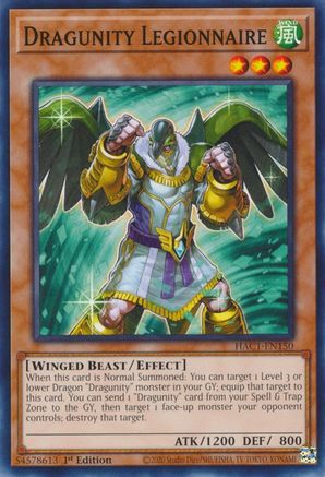 Image of Dragunity Legionnaire [HAC1-EN150] Common