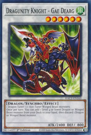 Image of Dragunity Knight - Gae Dearg [HAC1-EN163] Common