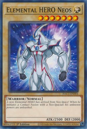 Image of Elemental HERO Neos [HAC1-EN004] Common
