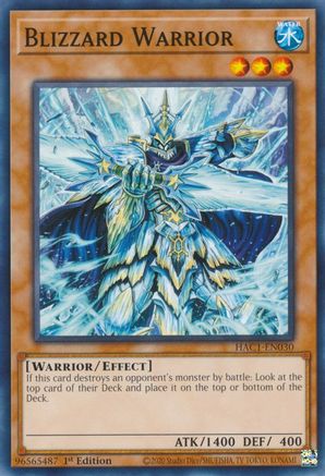 Image of Blizzard Warrior [HAC1-EN030] Common