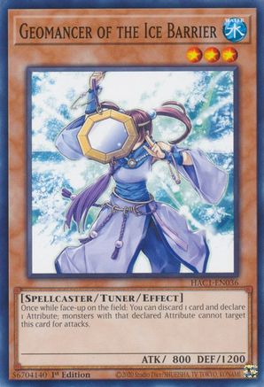 Image of Geomancer of the Ice Barrier [HAC1-EN036] Common