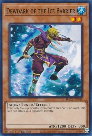 Image of Dewdark of the Ice Barrier [HAC1-EN039] Common