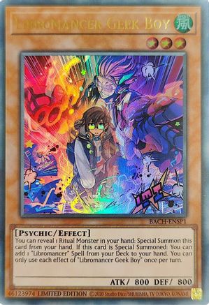 Image of Libromancer Geek Boy [BACH-ENSP1] Ultra Rare