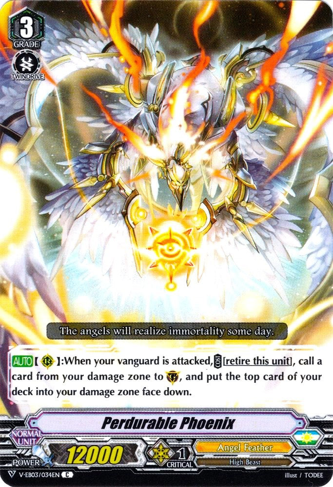 Image of Perdurable Phoenix (V-EB03/034EN) [ULTRARARE MIRACLE COLLECTION]