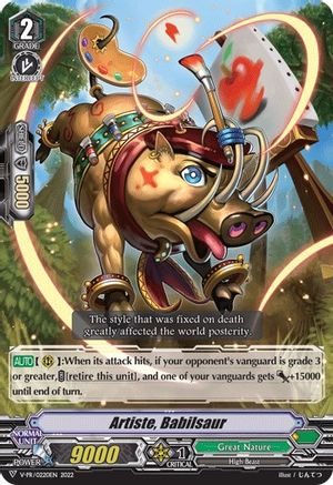 Image of Artiste, Babilsaur (V-PR/0220EN) [V Promo Cards]
