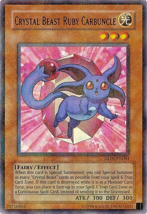 Image of Crystal Beast Ruby Carbuncle [HL05-EN001] Parallel Rare