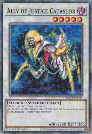 Image of Ally of Justice Catastor (Duel Terminal) [HAC1-EN090] Common