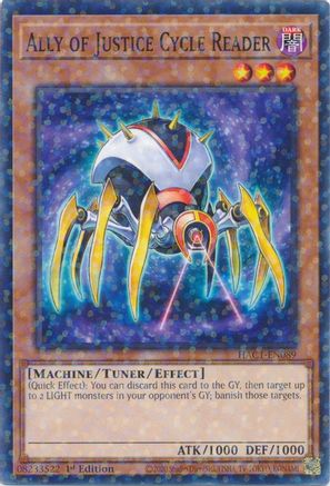 Image of Ally of Justice Cycle Reader (Duel Terminal) [HAC1-EN089] Common