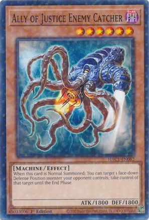 Image of Ally of Justice Enemy Catcher (Duel Terminal) [HAC1-EN082] Common