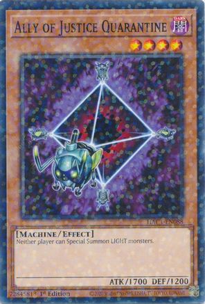 Image of Ally of Justice Quarantine (Duel Terminal) [HAC1-EN088] Common