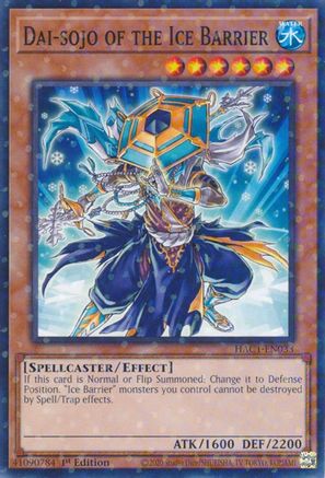 Image of Dai-sojo of the Ice Barrier (Duel Terminal) [HAC1-EN033] Common