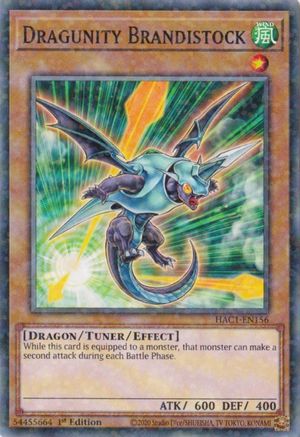 Image of Dragunity Brandistock (Duel Terminal) [HAC1-EN156] Common