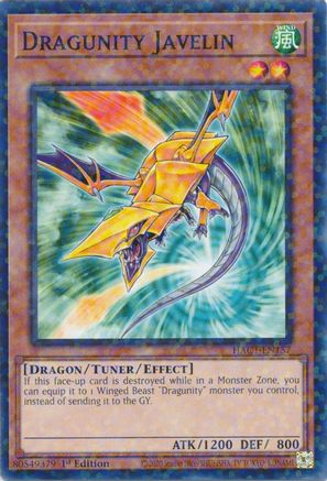 Image of Dragunity Javelin (Duel Terminal) [HAC1-EN157] Common