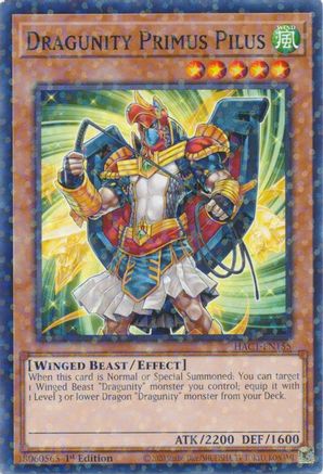Image of Dragunity Primus Pilus (Duel Terminal) [HAC1-EN155] Common