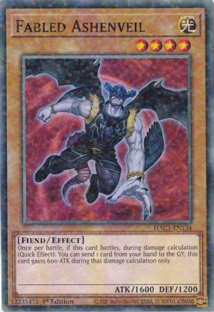 Image of Fabled Ashenveil (Duel Terminal) [HAC1-EN134] Common