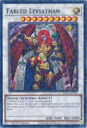 Image of Fabled Leviathan (Duel Terminal) [HAC1-EN145] Common