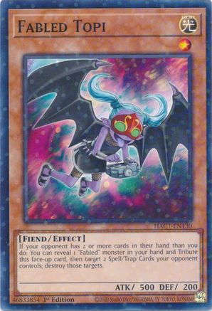 Image of Fabled Topi (Duel Terminal) [HAC1-EN130] Common