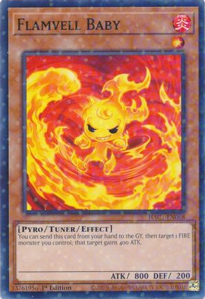 Image of Flamvell Baby (Duel Terminal) [HAC1-EN068] Common