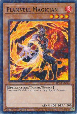 Image of Flamvell Magician (Duel Terminal) [HAC1-EN066] Common