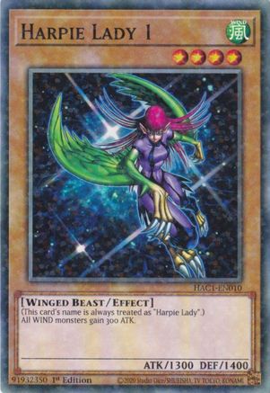 Image of Harpie Lady 1 (Duel Terminal) [HAC1-EN010] Common