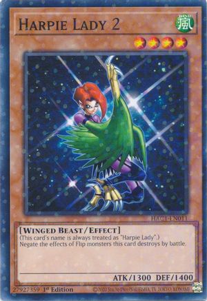 Image of Harpie Lady 2 (Duel Terminal) [HAC1-EN011] Common