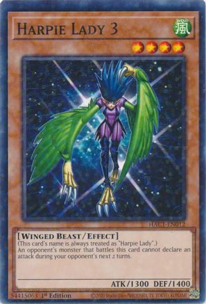 Image of Harpie Lady 3 (Duel Terminal) [HAC1-EN012] Common