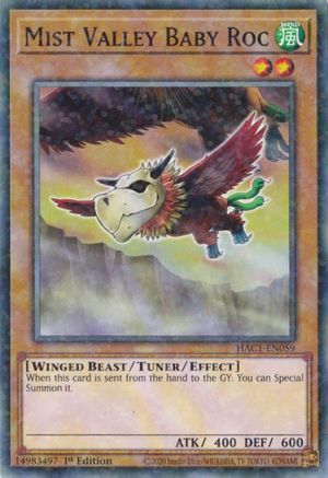 Image of Mist Valley Baby Roc (Duel Terminal) [HAC1-EN059] Common