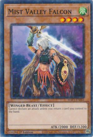 Image of Mist Valley Falcon (Duel Terminal) [HAC1-EN061] Common
