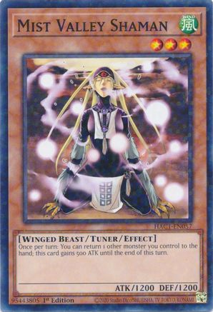 Image of Mist Valley Shaman (Duel Terminal) [HAC1-EN057] Common