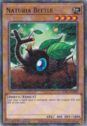 Image of Naturia Beetle (Duel Terminal) [HAC1-EN093] Common