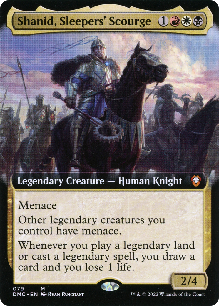 Image of Shanid, Sleepers' Scourge (Extended Art) [Dominaria United Commander]