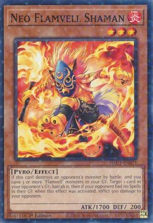 Image of Neo Flamvell Shaman (Duel Terminal) [HAC1-EN071] Common