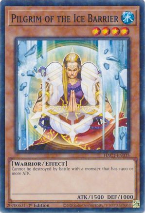 Image of Pilgrim of the Ice Barrier (Duel Terminal) [HAC1-EN035] Common