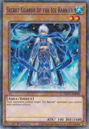 Image of Secret Guards of the Ice Barrier (Duel Terminal) [HAC1-EN048] Common