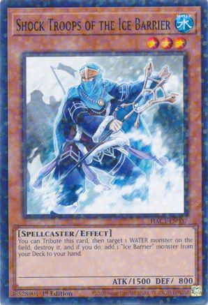 Image of Shock Troops of the Ice Barrier (Duel Terminal) [HAC1-EN037] Common