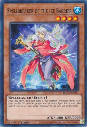 Image of Spellbreaker of the Ice Barrier (Duel Terminal) [HAC1-EN041] Common