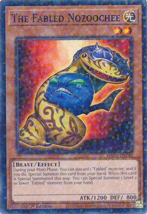 Image of The Fabled Nozoochee (Duel Terminal) [HAC1-EN140] Common