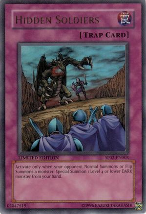 Image of Hidden Soldiers [SP02-EN003] Ultra Rare