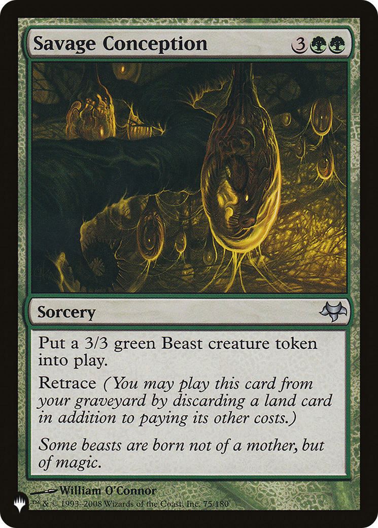 Image of Savage Conception [The List]
