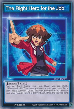 Image of The Right Hero for the Job [SGX1-ENS09] Common