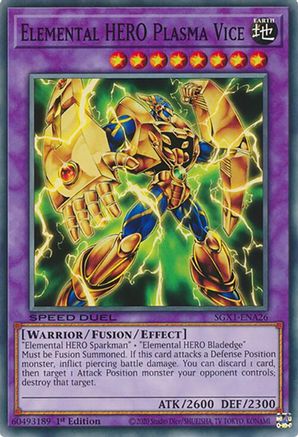 Image of Elemental HERO Plasma Vice [SGX1-ENA26] Common