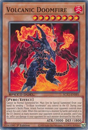 Image of Volcanic Doomfire [SGX1-ENH01] Common