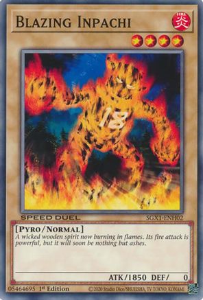 Image of Blazing Inpachi [SGX1-ENH02] Common