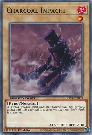 Image of Charcoal Inpachi [SGX1-ENH03] Common