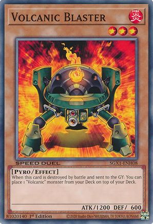 Image of Volcanic Blaster [SGX1-ENH08] Common